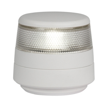 Hella Marine 2LT 980 960-011 - 2 NM NaviLED 360 Compact All Round White Navigation Lamps, Compact Surface Mount - White Base