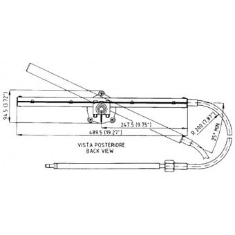 Ultraflex Steering System TM86 16'