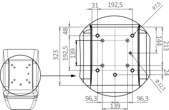 Osculati 48.680.14 - Ergonomic Seat Frame