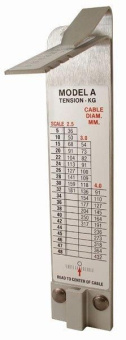 Loos 91-Metric - Steel Cable Tension Meter Model A 2.5/3/4 mm