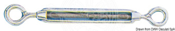 Osculati 07.193.10 - Turnbuckle 2 eyes AISI 316 10 mm