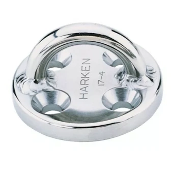Harken 629 - 95mm Stainless Steel 17-4 PH Round Pad Eye