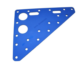 Bainbridge B914N - Headboard 133 x 165 x 1.6 mm Aluminium Blue