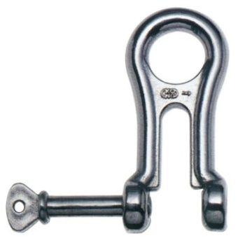 Euromarine Stainless Steel Eye Chain Shackle 10-12mm (Packaged)