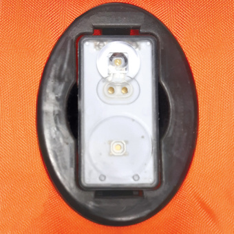 Lalizas 72348 - Lifejacket LED Flashing Light Alkalite II On-Off Water Activated, SOLAS/MED/USCG-MER/TC
