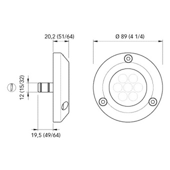 Quick Underwater LED Light Challenger 15 SP
