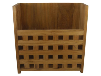 Eude Block Grid Storage Rack 26.5x28x11cm