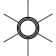 CEF Impeller ø18,05xø51,8x19mm - 6 Blades