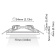 BCM Downlight Aspen 77AS 2W 8-32 V 3000K IP66 White BCM Downlight Aspen 77AS 2W 8-32 V 3000K IP66 White