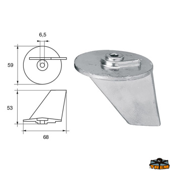 Trem L8148505 - Anode For Engines Tohatsu-Nissan