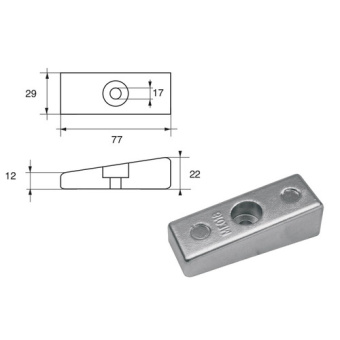 Bukh PRO L8143119 - Anode F/MERCRUISER EngineS