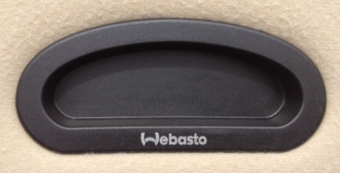 Webasto 33S70R0006 – Sunshade Handle (Black) for Hollandia 300L / 700 TVS & Stratos 700 Sunroof Systems (2002–2010)