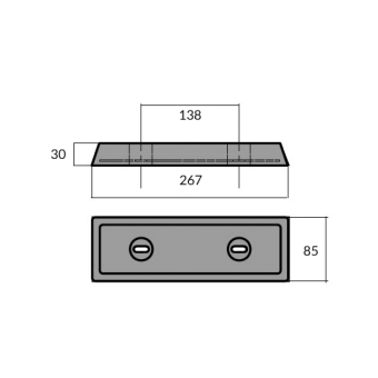 Tecnoseal Aluminium Bar For IPS Engine Ref. 40005875