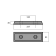 Tecnoseal Aluminium Bar For IPS Engine Ref. 40005875