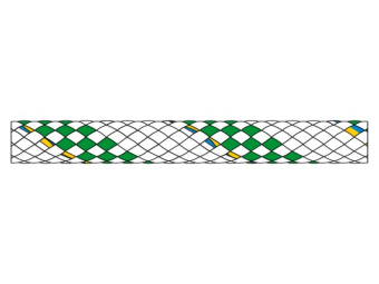 Talamex Tiptolest Admiral Green Marker 16 mm 140 m