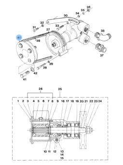 Vetus STM8532 - Pulley Crank Shaft D4.29/DT4.29