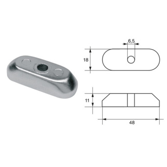 Bukh PRO L8144001 - Anode F/SUZUKI EngineS