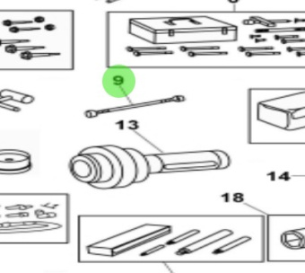 Nanni Diesel 970312740 - Belt Tension Gauge Cable for T6 Series Engines