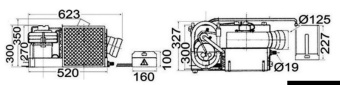 Osculati 50.241.12 - CLIMMA Marine Air Conditioner B 220 V 12000 Btu/h