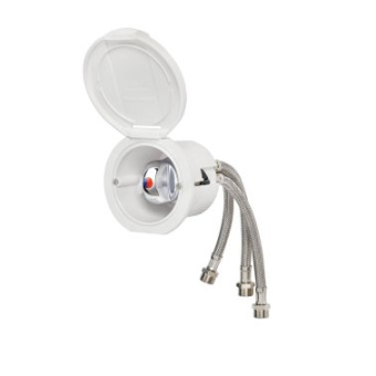 Plastimo 67582 - Mixer tap and Chromed round cover