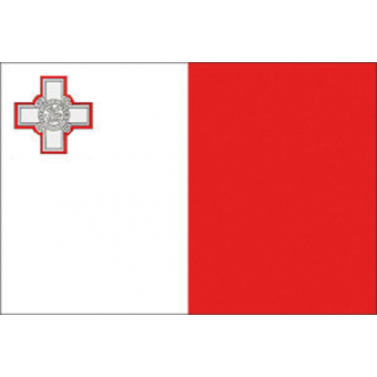 Malta Marine Flag 20X30 cm