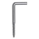 Midinox Square Hook Ø4 - 45mm