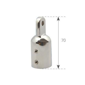 Stainless Steel Terminal Caps With 2 Grains 22 mm