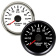 Hollex Exhaust Temperature Gauge White/AISI 9-32V