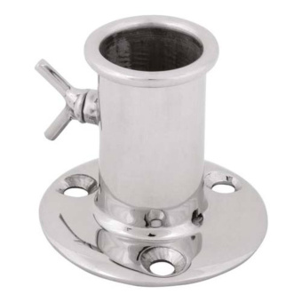 Flag Pole Holder Stainless Steel 304 Straight 25mm