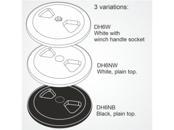 Clamcleat Deckplate 150mm Black