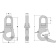 Tylaska TY2040L SS40L Plunger Pin Hook
