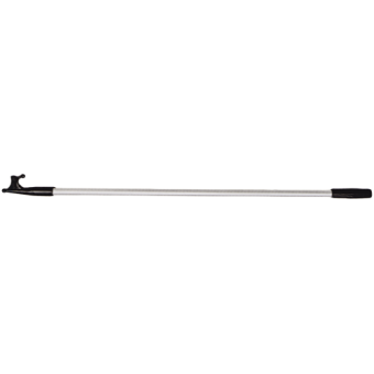 Allpa Aluminum Fixed Boat Hook With Plastic Hook, L=1650mm Ø25mm