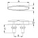Accon Pull-up Cleat Incl. Drain 203×51 mm