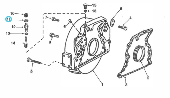 Northern Lights B3285R - GASKET