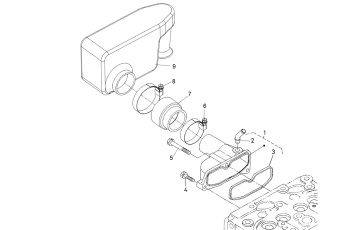 Nanni Diesel 970604533 - CLAMP,HOSE 32-44 (QUANTITE 8 R.P. 4 LE 19/06/2008 ) for N2.10/N2.14/2.50HE/N3.21