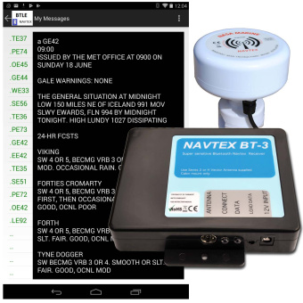 NASA Navtex BT-3 Black Box with Antenna (H Vector)