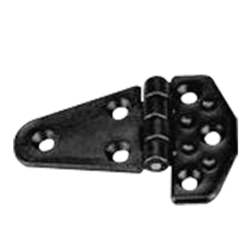 Nuova Rade 43662 - Polyamide Plastic Hinge, With Resistance Black, 100x60mm, 270°