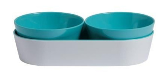 Marine Business Aqua 9x27cm Snack Bowls Set (3 items)