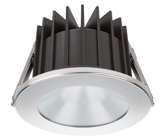 Quick Kole AC, Lens Matt, Stainless Steel 316 Matt, Warm White Light