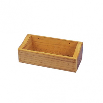 Teak Cutlery Stand 12x12x14 cm