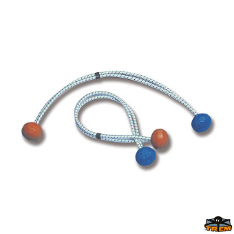 Trem Extra Elastic Sail Fasteners with Plastic Balls Ø4 mm, 30-60 cm, 4 pcs