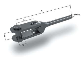 Toggle Terminals OS SS AISI 316