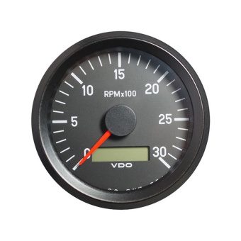 VDO 333-035-010G - Cockpit International Tachometer 3.000 RPM 80mm 12-24V