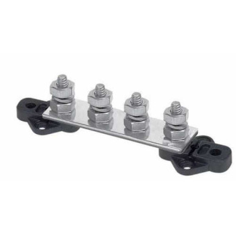 BEP BB-4S-150A - Bus Bar 4x6mm 1/4 Studs 150A MC25