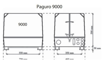 Paguro generator 9000 8.0 kW 3000 rpm