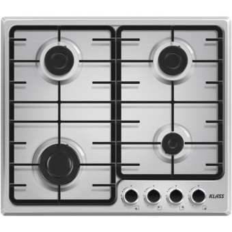 Klass Hob - Stainless Steel, Outer Size 595 x 515 mm