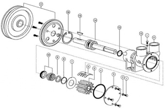 Jabsco 90135-0001 - Minor Service Kit