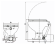 Allpa Electric Toilet Model 'Evolution', 24v/8a