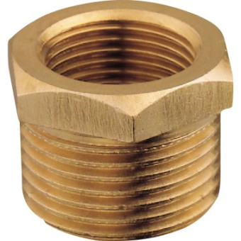 Plastimo 413238 - Connector Brass Male/Female Reducer 11/4-1''