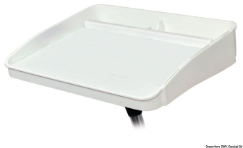 Osculati 41.168.07 - Bait Tray To Be Fitted To Rod Holders 460 x 375 mm